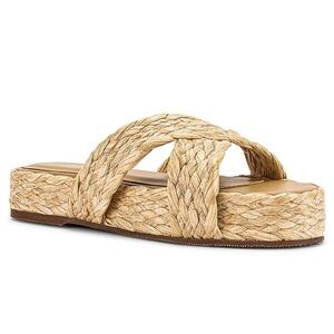 Kaanas Inagua Sandal in Natural size 8 from REVOLVE